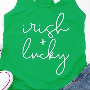 IRISH + LUCKY t shirt